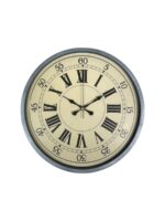 36 Cm Nostalji Gri Dekoratif Duvar Saati - Görsel 4