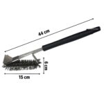 BUFFER® Mangal Izgara Temizleme Fırçası – Paslanmaz Çelik Telli, Uzun Saplı Grill Temizlik Aparatı Mangal Temizlik Fırçası - Görsel 4