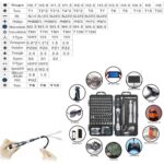 BUFFER® Hassas Tornavida Seti Bilgisayar Pc Telefon Onarım Aracı Seti Manyetik 115 in 1 Tornavida Seti - Görsel 4