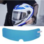 BUFFER® Buğu Önleyici Motosiklet Kaskı Vizörü Su Geçirmez Dayanıklı Çizik Koruma Lens Filmi - Görsel 7
