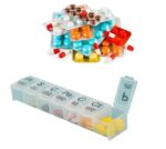 BUFFER® Haftalık Günlük İlaç Saklama Kutusu 7 Günlük İlaç  Saklama Kabı - Görsel 3
