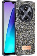 Mey İthalat®   Redmi 14C Bright Simli Kapak - Gümüş