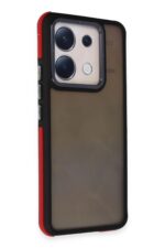 Mey İthalat®   Redmi Note 13 Pro 5G Harvel Kapak - Kırmızı