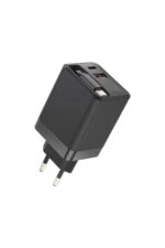 65W Süper Hızlı Şarj Cihazı | Dahili Type-C Kablo | USB-C & USB-A Çıkış | Çoklu Cihaz Desteği - Görsel 4
