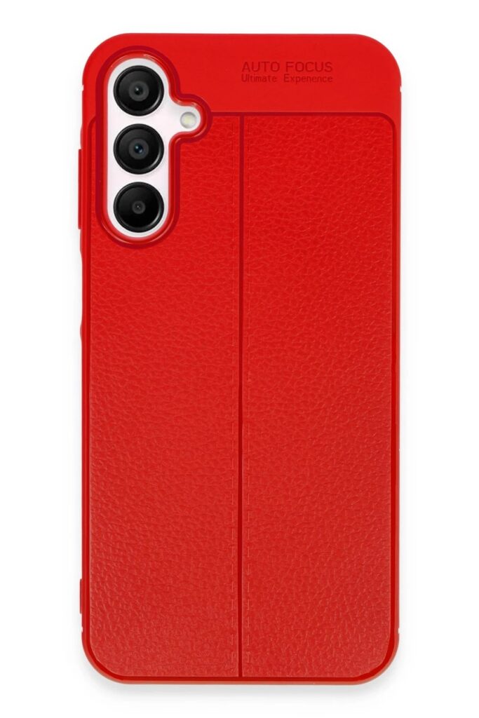 Mey İthalat®  Samsung Galaxy A55 5G Kılıf Auto Focus Kapak - Kırmızı