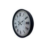 Siyah 36 Cm Atlas Tasarım Duvar Saati - Görsel 2
