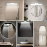 BUFFER® Dokunmatik USB İle Şarj Olabilen 27 cm Led Aydınlatma Makyaj Aynası Işığı - Görsel 4