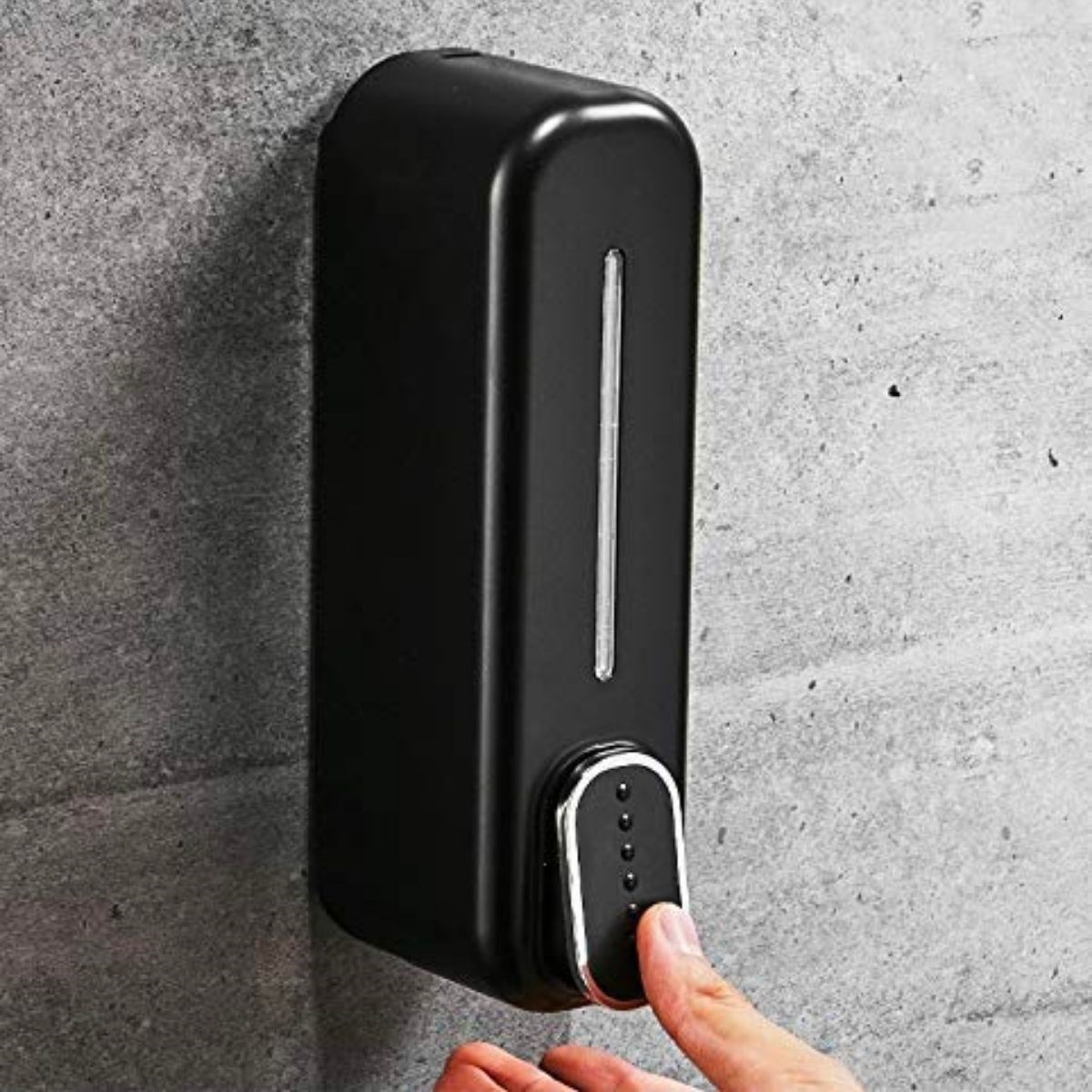 Buffer ® Siyah Duvara Monte Sıvı Sabunluk Dispenser 300 ml Buffer ® Siyah Duvara Monte Sıvı Sabunluk Dispenser 300 ml