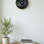 36 Cm Kahverengi Dekoratif Duvar Saati
