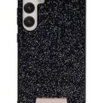 Mey İthalat®  Samsung Galaxy A55 5G Bright Simli Kapak - Siyah