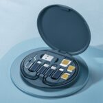 BUFFER® 60w Destekli Kablo Kutusu Seyahat Kablo Seti 5'i 1 arada USB Type-C Şarj Kablosu Seti - Görsel 2