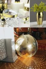 BUFFER®1 Metre Uzunluğunda Gold Renk Aynalı Mozaik Taşlı Dekor Bandı 4 cm x 1 mt - Görsel 7