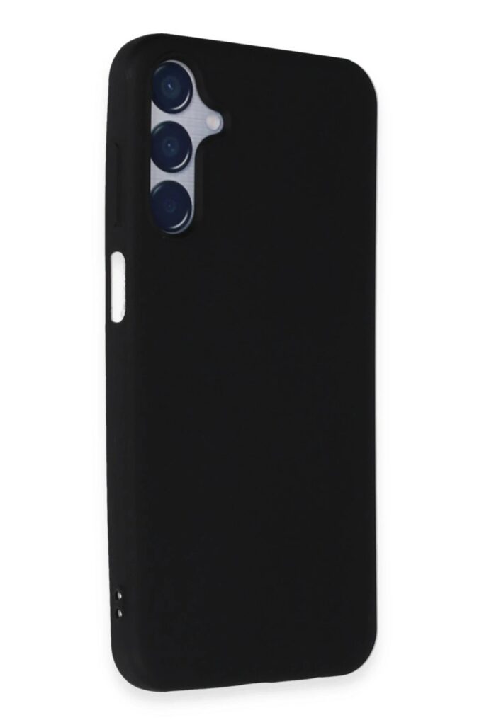 Mey İthalat®  Samsung Galaxy M15 Kılıf First Silikon - Siyah