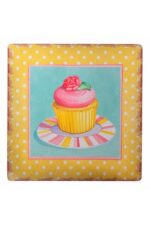 BUFFER® Decotown Duvar Panosu 40*40 Cup Cake Muffin Motifli Duvar Süsü - Görsel 4