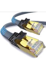 Cat 8 LAN Kablosu –Ethernet Kablosu Örgü Kaplama, Yüksek Hızlı  (15 METRE) - Görsel 4