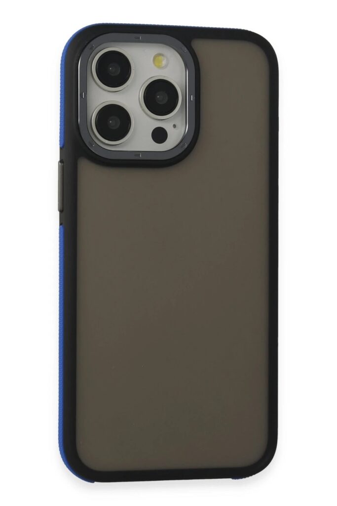 Mey İthalat®  iPhone 14 Pro Max Harvel Kapak - Lacivert