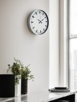 36 Cm Beyaz Standart Duvar Saati - Görsel 2