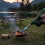 BUFFER® Outdoor Kamp, Piknik ve Tamir İşleri İçin Kamp Gazı Seti – Taşınabilir Pürmüz Alev Tabancası ve Yüksek Performanslı Gaz Kartuşu - Görsel 5