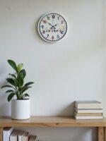 36 Cm Beyaz Çocuk Odası Duvar Saati