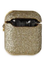 Mey İthalat®  Airpods 2 (2.nesil) Spell Simli Kılıf - Gold - Görsel 3