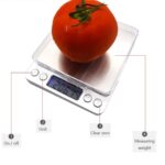 BUFFER® Elektronik 3 kg Kapasiteli Dijital Hassas Kantar Mutfak Tartısı Terazi - Görsel 6