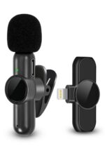 BUFFER® Type C Uyumlu İphone Dönüştürücülü Kablosuz Yaka Mikrofonu Android ve İphone Uyumlu Mini Mikrofon - Görsel 8