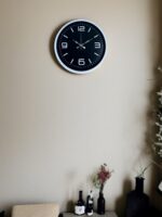 36 Cm Beyaz Modern Dekoratif Duvar Saati - Görsel 2