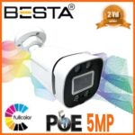 IP POE BT-1240 5 MP WARM LED GÜVENLİK KAMERASI
