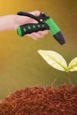 BUFFER® 2 Fonksiyonlu 5li Bahçe Tarla Otomatik Sulama Tabancası Seti Hortum Bağlantısı Aparatı - Görsel 7