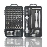 BUFFER® Hassas Tornavida Seti Bilgisayar Pc Telefon Onarım Aracı Seti Manyetik 115 in 1 Tornavida Seti - Görsel 2