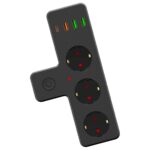 3 Adet USB ve 1 Adet Type-C Girişli 20w Priz Model 3397