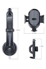 BUFFER® Güçlü Vantuzlu Araç İçi Konsol Üstü Telefon Tutucu Aparat - Görsel 8