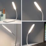 BUFFER® USB Girişli 14 Ledli 3 Kademeli Dokunmatik Masa/Kitap Okuma Lambası Ledi Beyaz - Görsel 5