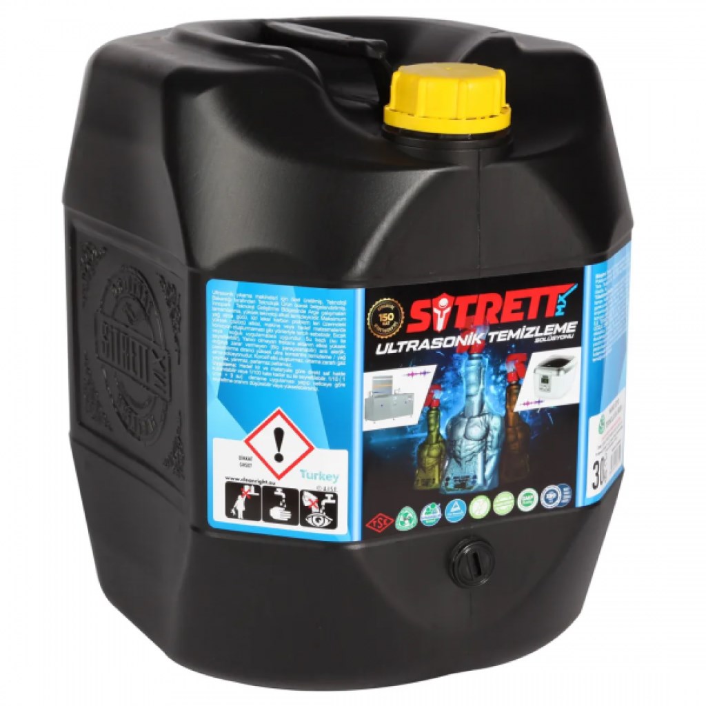 SİTRETT MX Ultrasonik Yağ Alma Solüsyonu Endüstriyel+ 20 Kg SİTRETT MX Ultrasonik Yağ Alma Solüsyonu Endüstriyel+ 20 Kg