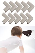 BUFFER® Kauçuk Bebek Çocuk Masa Sehpa Ünite Kenar Köşe Darbe Koruyucu Güvenlik Kiti - Görsel 8