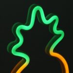 BUFFER® Dekoratif Ananaslı Neon Led Masa Ve Gece Lambası Hediyelik Lamba - Görsel 7