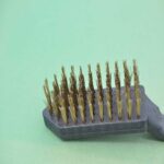 BUFFER® Metal Tel Fırça Plastik Saplı Pas Kir Sökme Temizleme Fırçası - Görsel 2