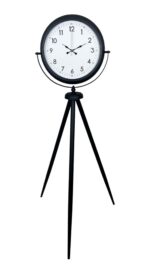 Siyah Tripod Ayaklı Dekoratif Saat - Görsel 3
