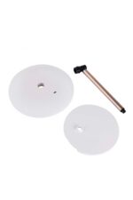 Dokunmatik led ışıklı yuvarlak 180° ayarlanabilir 3 farklı renk - Görsel 4