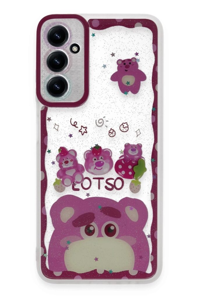 Mey İthalat®  Samsung Galaxy A15 4G Kılıf Sweet Desenli Silikon Kapak - Pembe