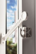 BUFFER® Bebek Çocuk Evcil Hayvan Güvenlik Ayarlanabilir Koruyucu Pencere Havalandırma Kilidi - Görsel 7
