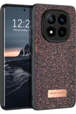 Mey İthalat®   Redmi Note 14 Pro 4G Bright Simli Kapak - Derin Mor