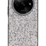 Mey İthalat®   Redmi A3 4G Bright Simli Kapak - Gümüş