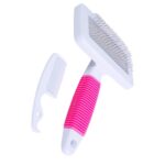 BUFFER® Kedi Köpek Telli Küçük Boy Tüy Bakım Seti Evcil Hayvan Tarama Fırçası - Görsel 2