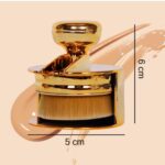 BUFFER® Profesyonel Geniş Pratik Tutma Saplı Gold Büyük Fondöten Yayma Fırçası - Görsel 5