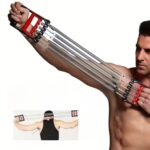 BUFFER® Göğüs Genişletme ve Kuvvet Egzersiz Aleti – 5 Yaylı 5 Kademeli Ayarlanabilir Fitness ve Kuvvet Antrenmanı Ekipmanı - Görsel 3