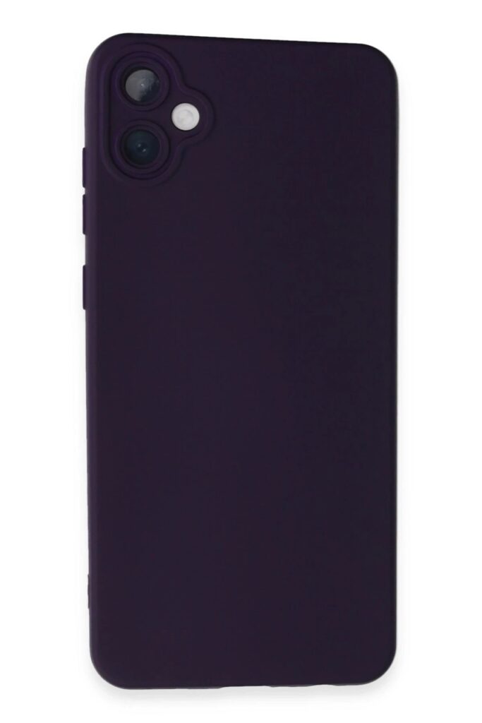 Mey İthalat®  Samsung Galaxy A05 Kılıf Nano içi Kadife Silikon - Mor