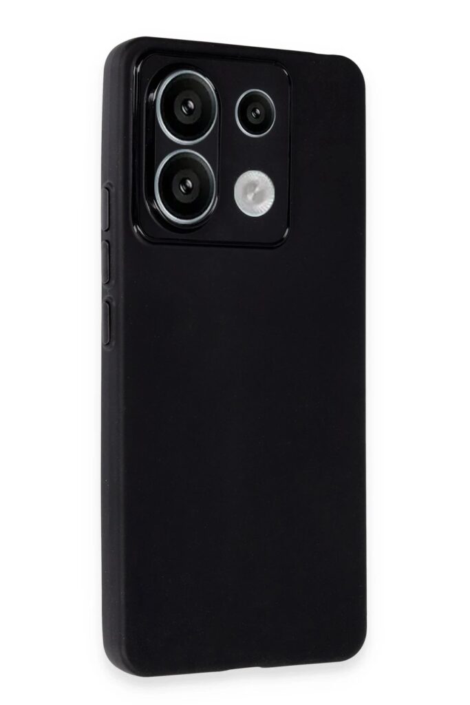 Mey İthalat®   Redmi Note 13 Pro 4G Kılıf Puma Silikon - Siyah