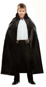 Mey İthalat® Siyah Renk Yakalı Halloween Pelerini 90 cm - Görsel 3