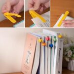 3’lü Otomatik Kitap Ayıracı – Akıllı Silikon Yer İmi Klips Seti, Okuma Severler İçin Pratik Kitap Aksesuarı - Görsel 4